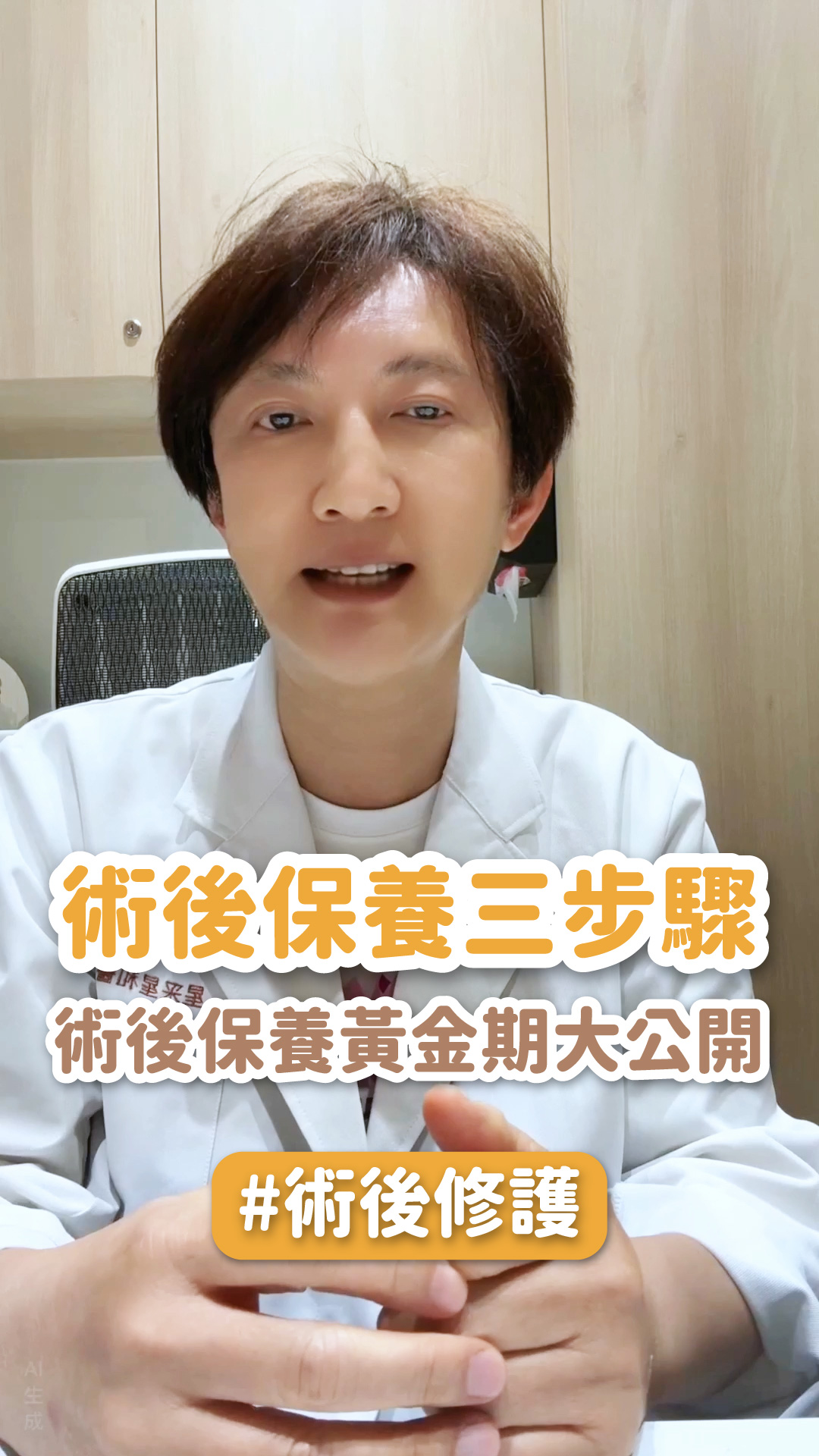 【術後保養】術後保養三步驟｜術後保養黃金期大公開 ft.星和診所 廖奇峰醫師