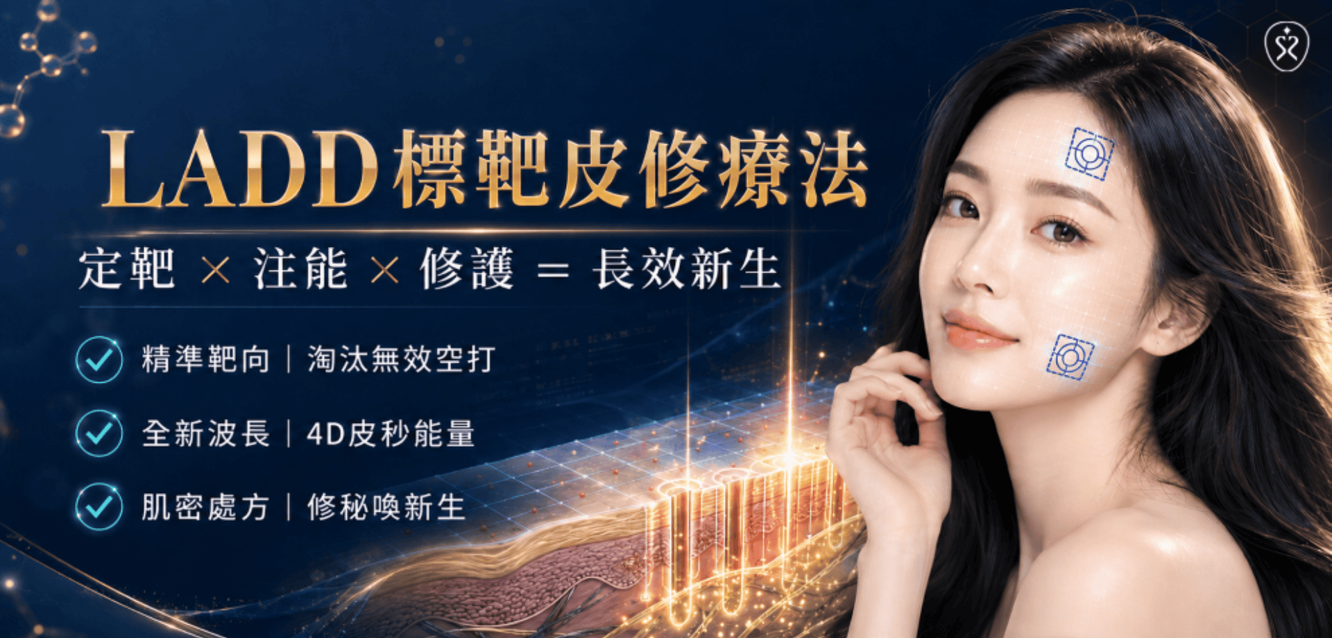 LADD標靶皮修 淘汰盲打長效新生