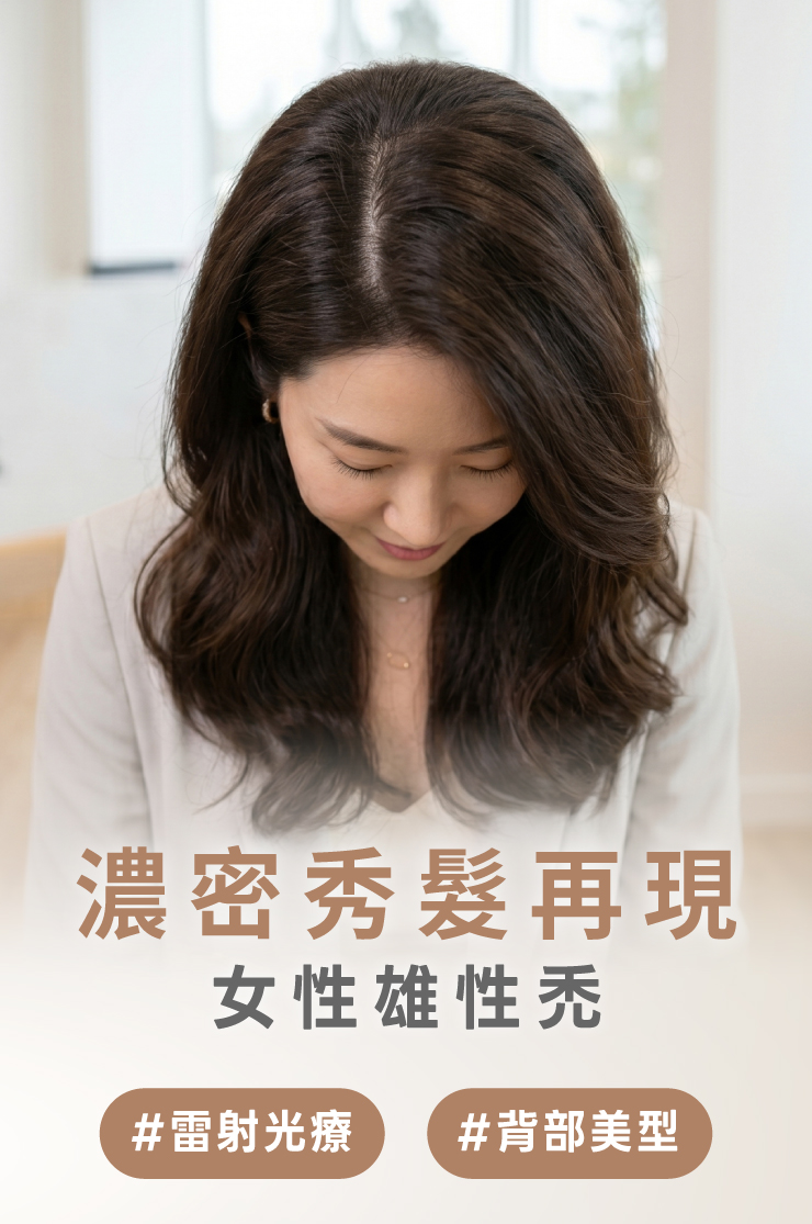 女性雄性禿
