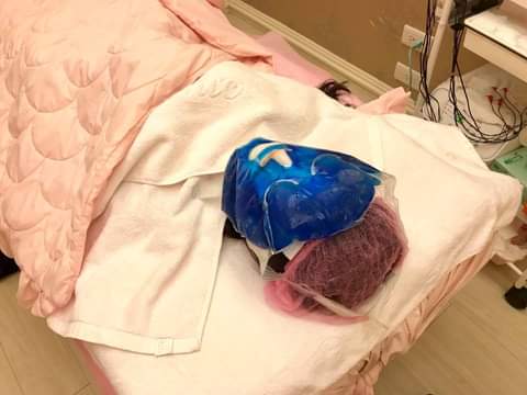 【淨膚雷射】 星和診所/桃園醫美-這次為了女兵日記拍攝，隔天就上妝了～ 一定要非常注重防曬和保濕，不然打淨膚雷射就浪費囉！！～- 馮苡珺
