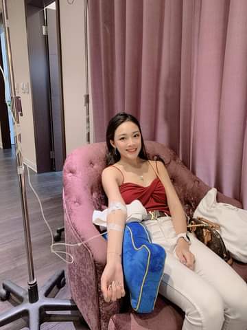 【美容療程-活力點滴】秋天要到了得白回來一點，這樣明年夏天才有本錢繼續曬太陽工作❤！！！-奎奎 Kuikui chen