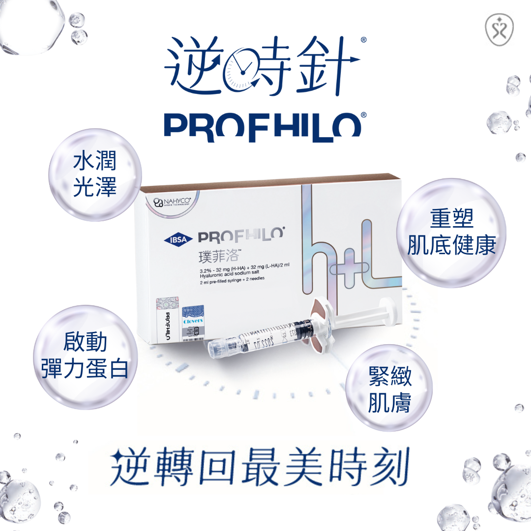 Profhilo逆時針（逆時真）正式登台，星和診所搶先布局