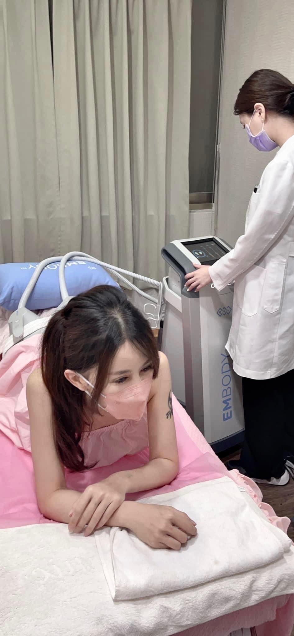 【EMBODY核心美力】星和診所（新竹市）-今天屁股有些酸酸的像是做完運動的那種酸 整個頂叩叩的 我想這就是機器幫我運動完的酸吧_	陳小丸