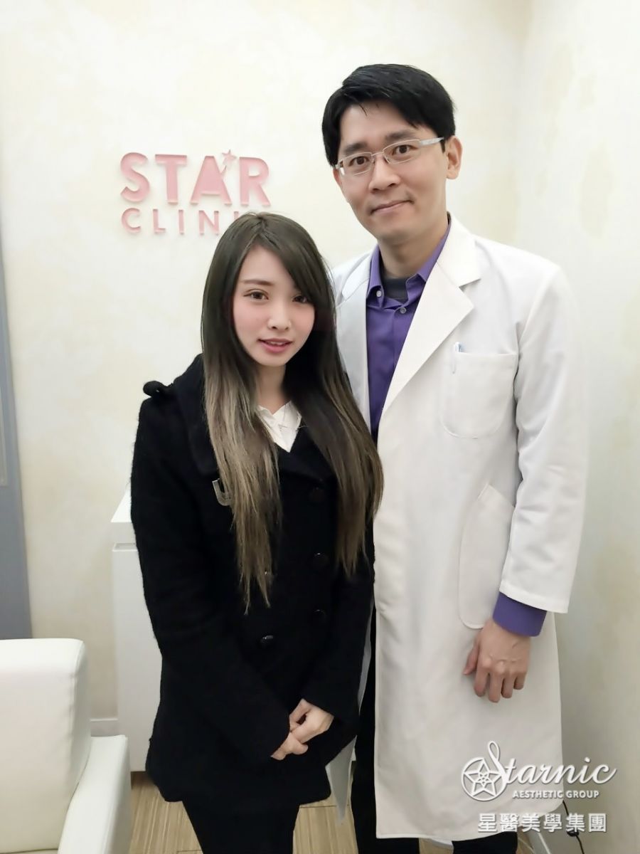 【公主玻尿酸】星采皮膚專科診所(古亭)/徐登志醫師-不要再說我臉很大了！有了下巴立刻變小臉(下)-Rebeca小花