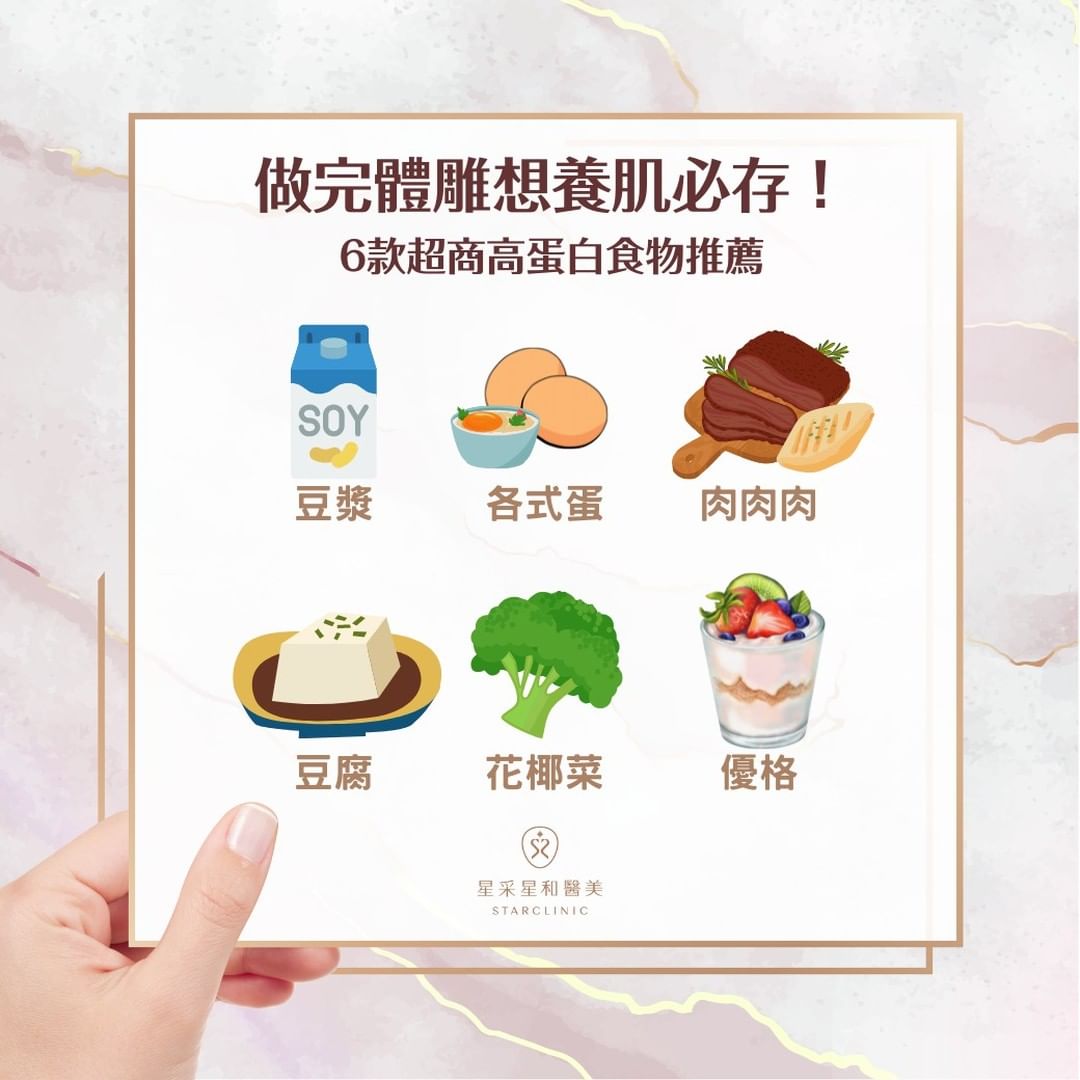 養肌必存：六款超商高蛋白食物推薦