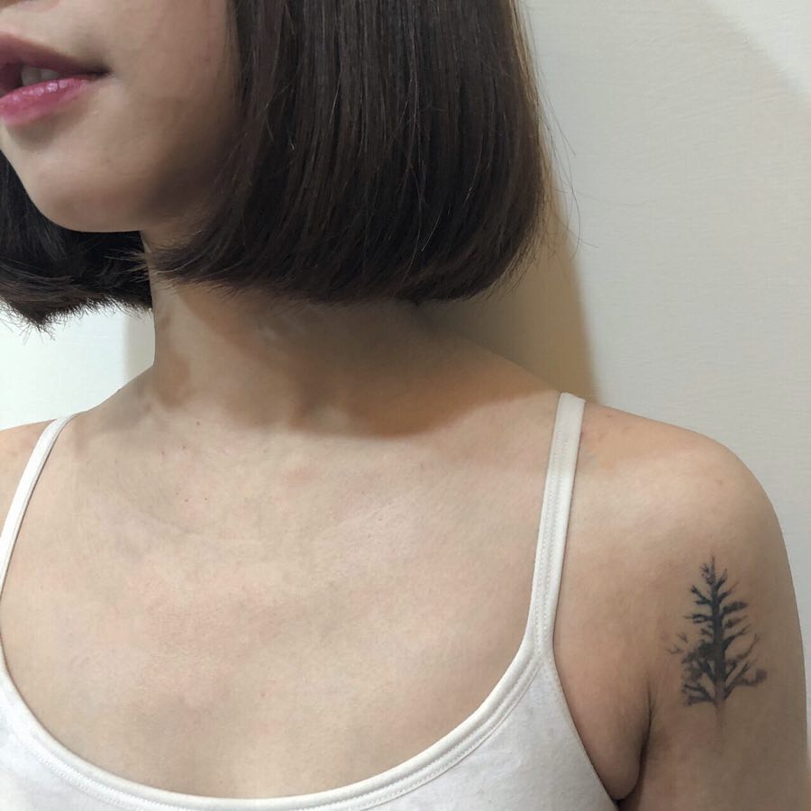 【皮秒雷射】星和診所（新竹市）張惟皓醫師-刺青的樹幹已經不見了！_Rainie蕊尼 鍾亞倫