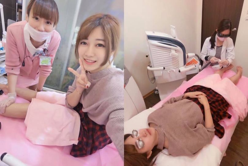 【雷射除毛】小腿除毛真的是很快速又不痛的療程❤️