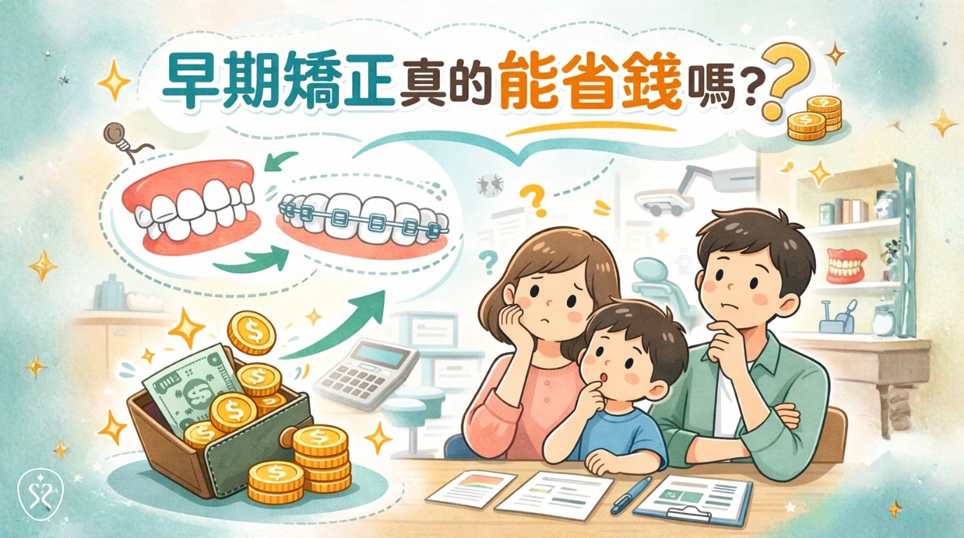 早期矯正真的能省錢嗎？
